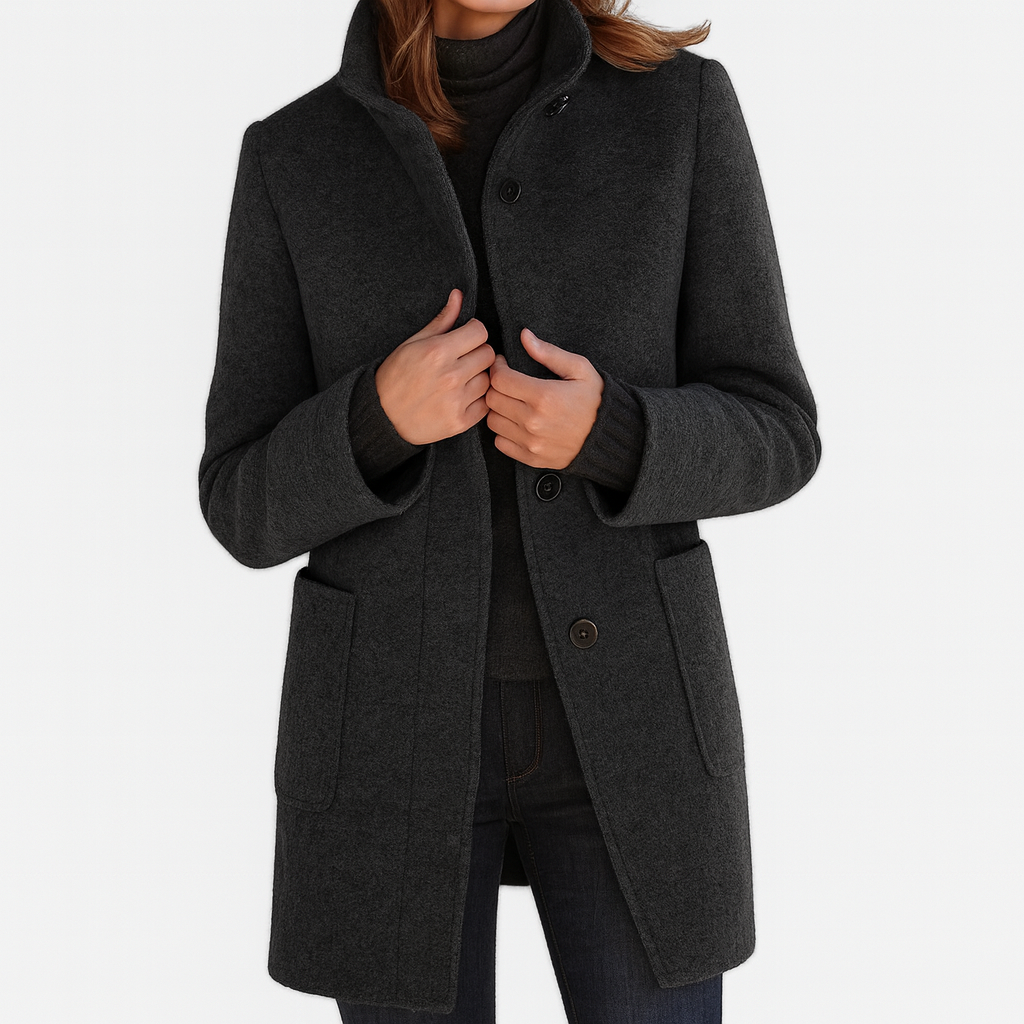 Harrison | High Collar Coat