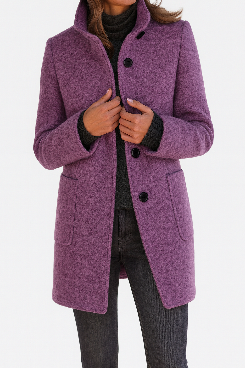 Harrison | High Collar Coat