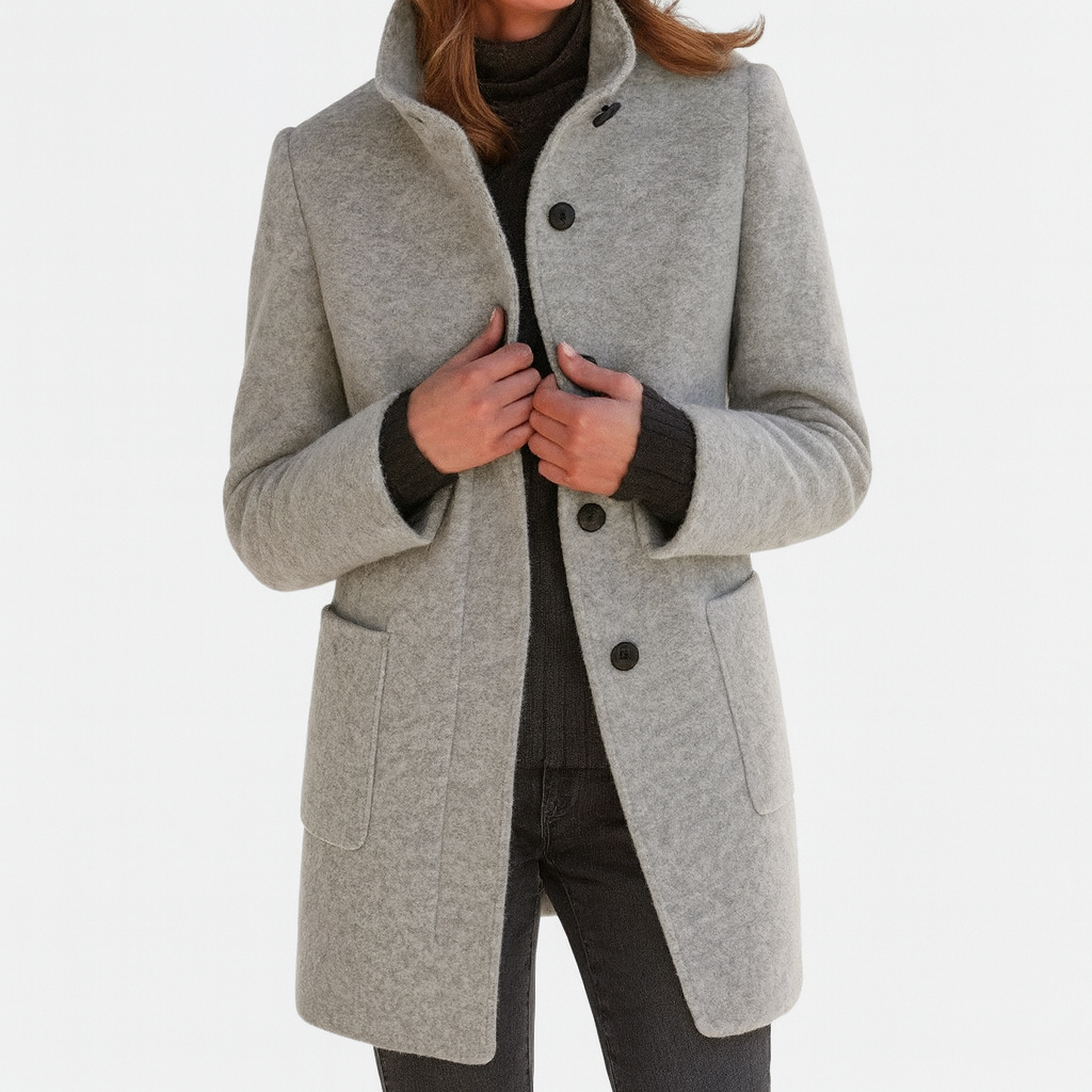 Harrison | High Collar Coat